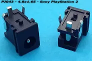  DC Power Jack PJ043 4.8x1.65mm (Sony PlayStation 2)