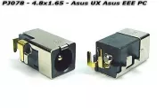  DC Power Jack PJ078 4.8x1.65mm (Asus UX Asus EEE PC)