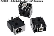  DC Power Jack PJ533 4.8x1.65mm (Acer HP Compaq)