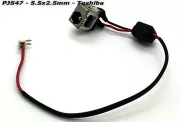  DC Power Jack PJ547 5.5x2.5mm w/cable 13 (Toshiba)