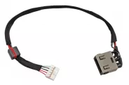  DC Power Jack PJ580A Square Type w/cable 12 (IBM Thinkpad)