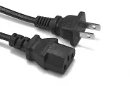   AC Power supply cable cord 3-pin (C13-US 1.8m)