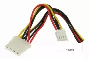 ����� Cable 4Pin Molex (M) + FDD Connector 40cm (ATX PSU Connector)