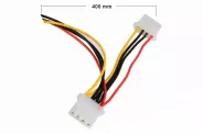 ����� Cable 2 x 4Pin Molex (M) Connector 40cm (ATX PSU Connector)