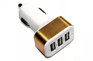  Car Charger 12-24V to 5.0V 3.1A 15W 3xUSB Out (no Brand)