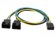 ����� Cable Molex 4pin female to 2fan 4pin male (Y-Split PWM)