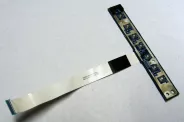 Power & Media Button Board Toshiba Satellite M70 white cable (LS-2865P)