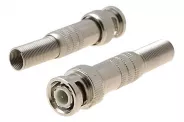 ����� �� ���������� ����� BNC male with Spring Solderless (BNC Plug 5C)