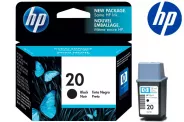  HP 20 Black InkJet Cartridge 500 pages 28ml (C6614DE)