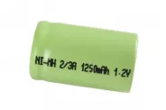 ������� 1.2V 2/3A battery NiMH 1250mAh (Tagget) ��.1 �� 1��.