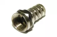 ����� �� ���������� ����� F-connector to coaxial cable F-Plug RG59 (F-611)