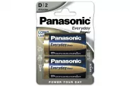  1.5V R20 size D battery Alkaline (Panasonic) .2  1