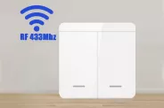 Wireless ON OFF Remote control RF433 ������ ���� (KEBIDU 2 button)