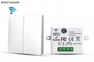 Wireless ON OFF Remote control RF433 �������� ���� (Sixwgh 1 Sw. 2button)