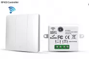 Wireless ON OFF Remote control RF433 �������� ���� (Sixwgh 1 Sw. 3button)